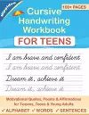 Cursive Handwriting Workbook for Teens cover