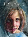 Realistic Portraits Grayscale Coloring Book cover