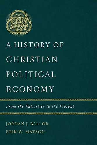 History of Christian Political Economy, A cover