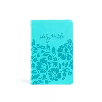 KJV Thinline Bible, Teal LeatherTouch, Value Edition cover