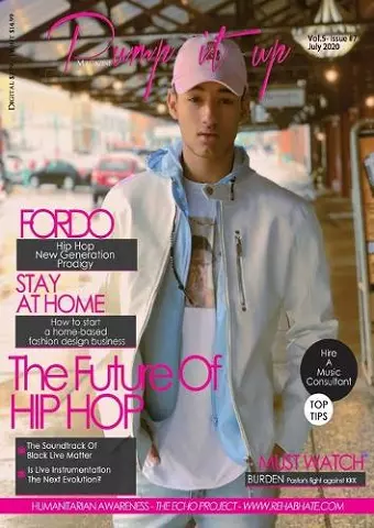 Pump it up magazine presents FORDO - Gen-Z Hip Hop Prodigy! cover