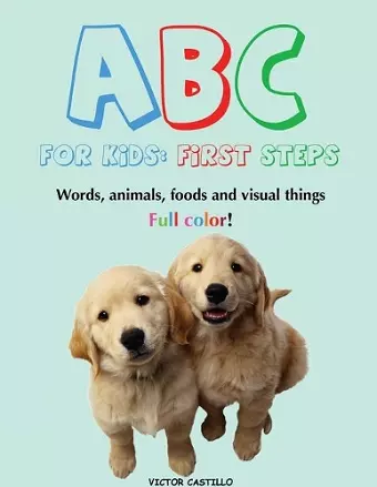 ABC For Kids (Words, animals, foods and visual things). cover