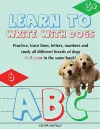 Learn to Write with Dogs Workbook cover