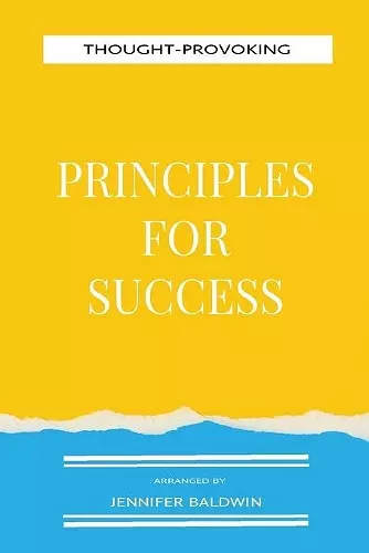 Thought-Provoking Principles for Success cover