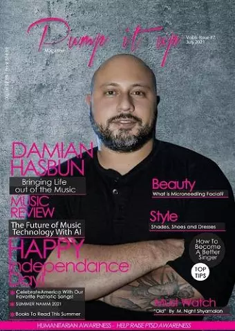 Pump it up Magazine - Damian Hasbun Bringing Life Out Of The Music cover