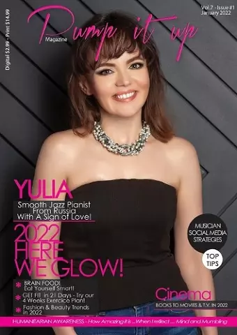 Pump it up Magazine - Yulia Smooth Jazz Pianist From Russia With A Sign Of Love cover