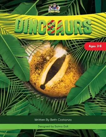 Dinosaur Activity Workbook for Kids Ages 3-8 cover