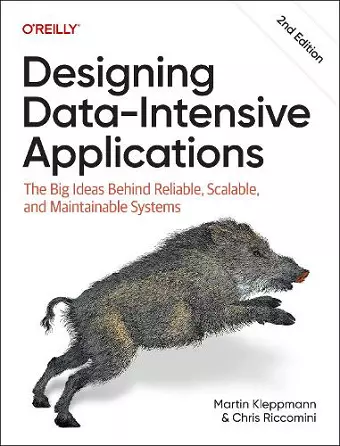 Designing Data-Intensive Applications cover