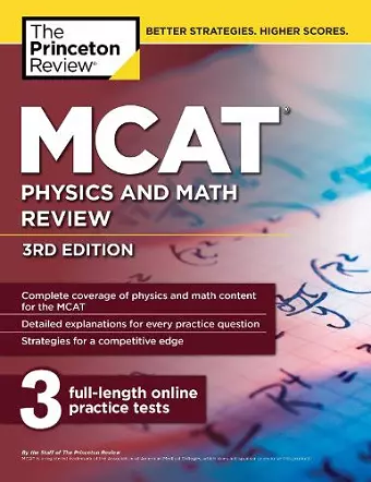 MCAT Physics and Math Review, 3rd Edition cover