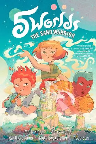 5 Worlds Book 1: The Sand Warrior cover