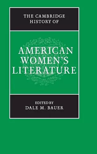 The Cambridge History of American Women's Literature cover