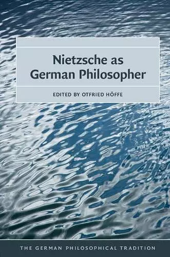 Nietzsche as German Philosopher cover