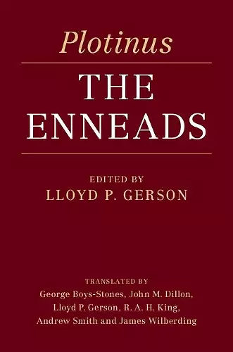 Plotinus: The Enneads cover