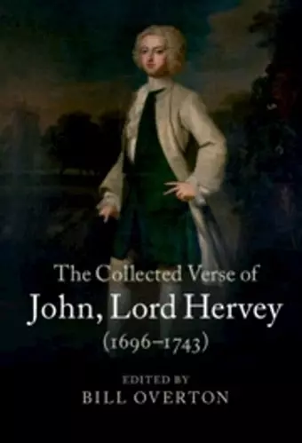 The Collected Verse of John, Lord Hervey (1696–1743) cover