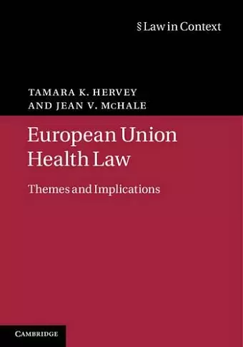 European Union Health Law cover