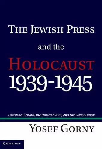 The Jewish Press and the Holocaust, 1939–1945 cover