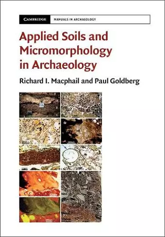 Applied Soils and Micromorphology in Archaeology cover