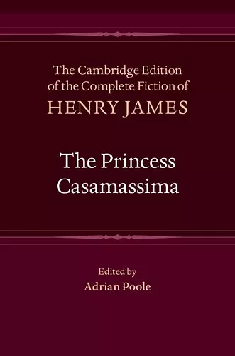 The Princess Casamassima cover