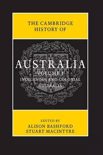 The Cambridge History of Australia 2 Hardback Volume Set cover