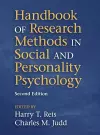 Handbook of Research Methods in Social and Personality Psychology cover