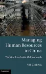 Managing Human Resources in China cover