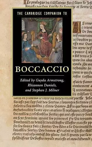 The Cambridge Companion to Boccaccio cover