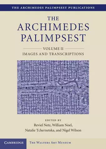 The Archimedes Palimpsest cover