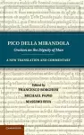 Pico della Mirandola: Oration on the Dignity of Man cover