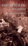 Oscar Wilde in Context cover