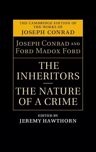 The Inheritors and The Nature of a Crime cover