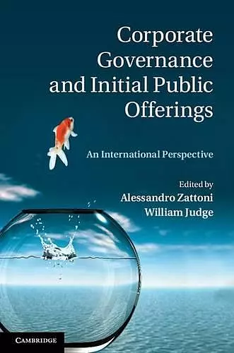 Corporate Governance and Initial Public Offerings cover