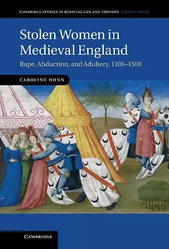 Stolen Women in Medieval England cover