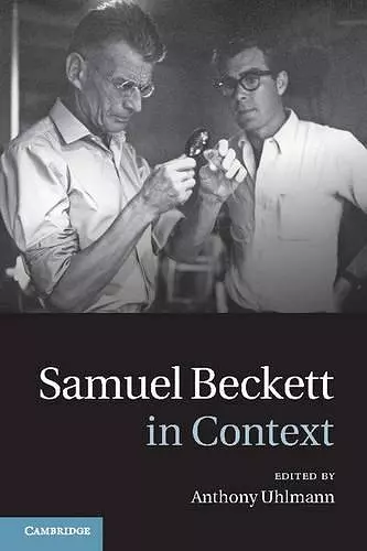 Samuel Beckett in Context cover