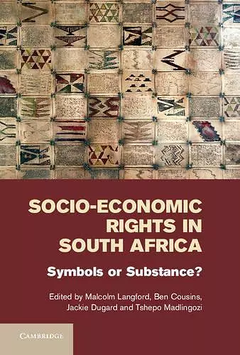 Socio-Economic Rights in South Africa cover