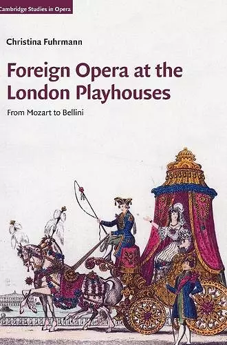 Foreign Opera at the London Playhouses cover