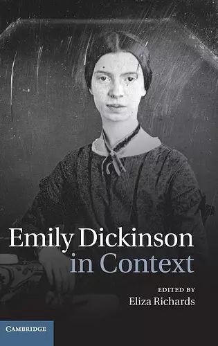 Emily Dickinson in Context cover