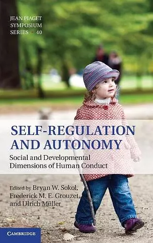 Self-Regulation and Autonomy cover