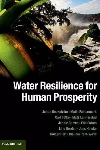 Water Resilience for Human Prosperity cover