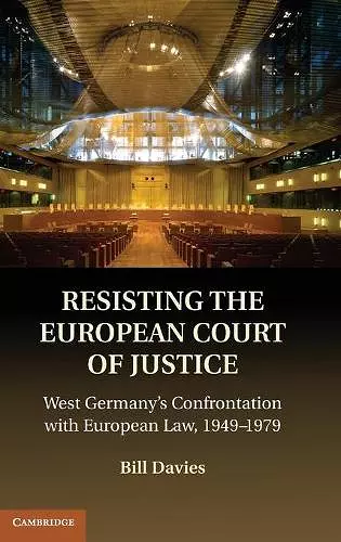 Resisting the European Court of Justice cover