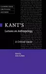 Kant's Lectures on Anthropology cover