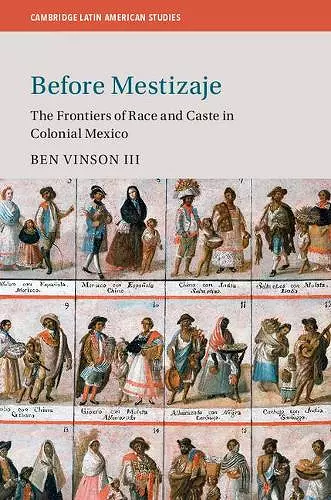 Before Mestizaje cover