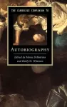 The Cambridge Companion to Autobiography cover