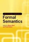 The Cambridge Handbook of Formal Semantics cover