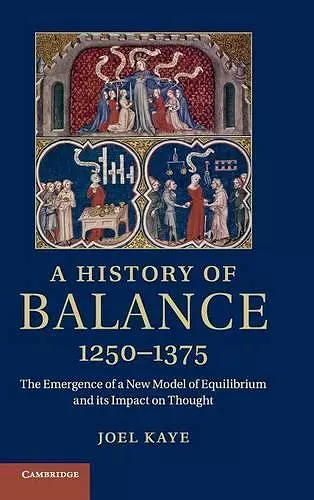 A History of Balance, 1250–1375 cover