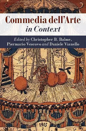 Commedia dell'Arte in Context cover