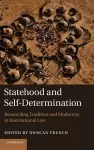 Statehood and Self-Determination cover