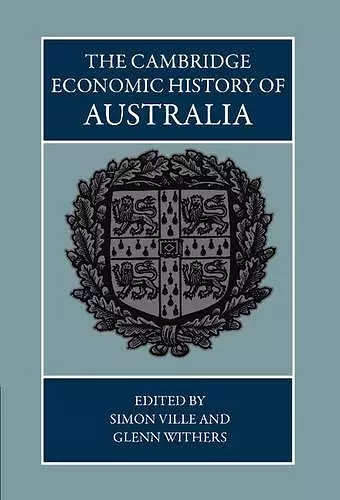 The Cambridge Economic History of Australia cover