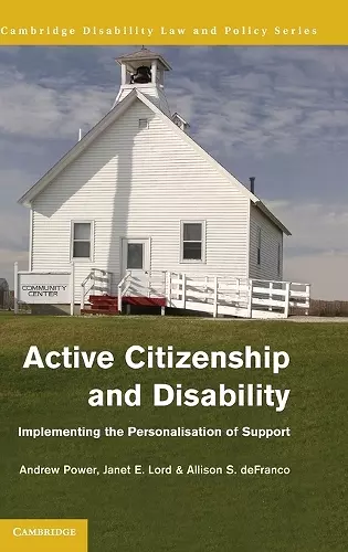 Active Citizenship and Disability cover