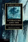 The Cambridge Companion to Literature and the Environment cover