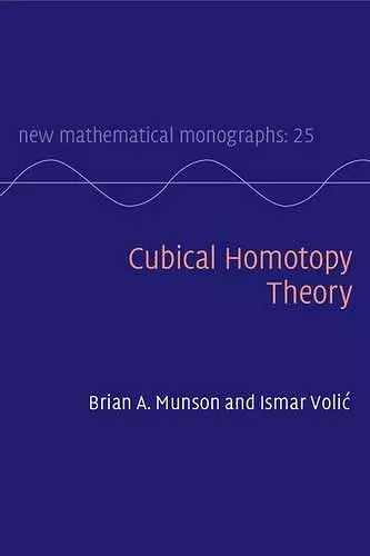 Cubical Homotopy Theory cover